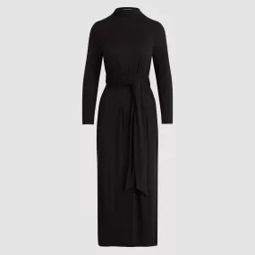 Vero Long-Sleeve Tie-Front Dress (Petite)